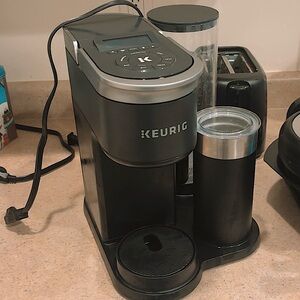 Ksmart single serve coffee maker with BrewID and built in milk frother